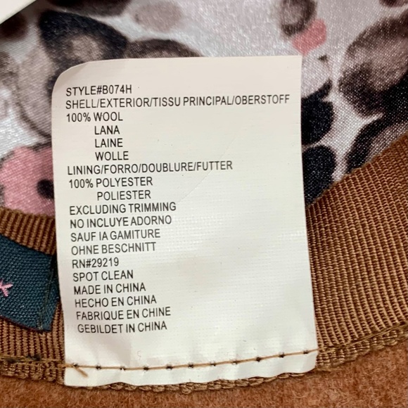 Women’s “Betmar” Brown Cloche Wool Hat, coquettecore Cottagecore 1930’s inspired - Picture 9 of 15